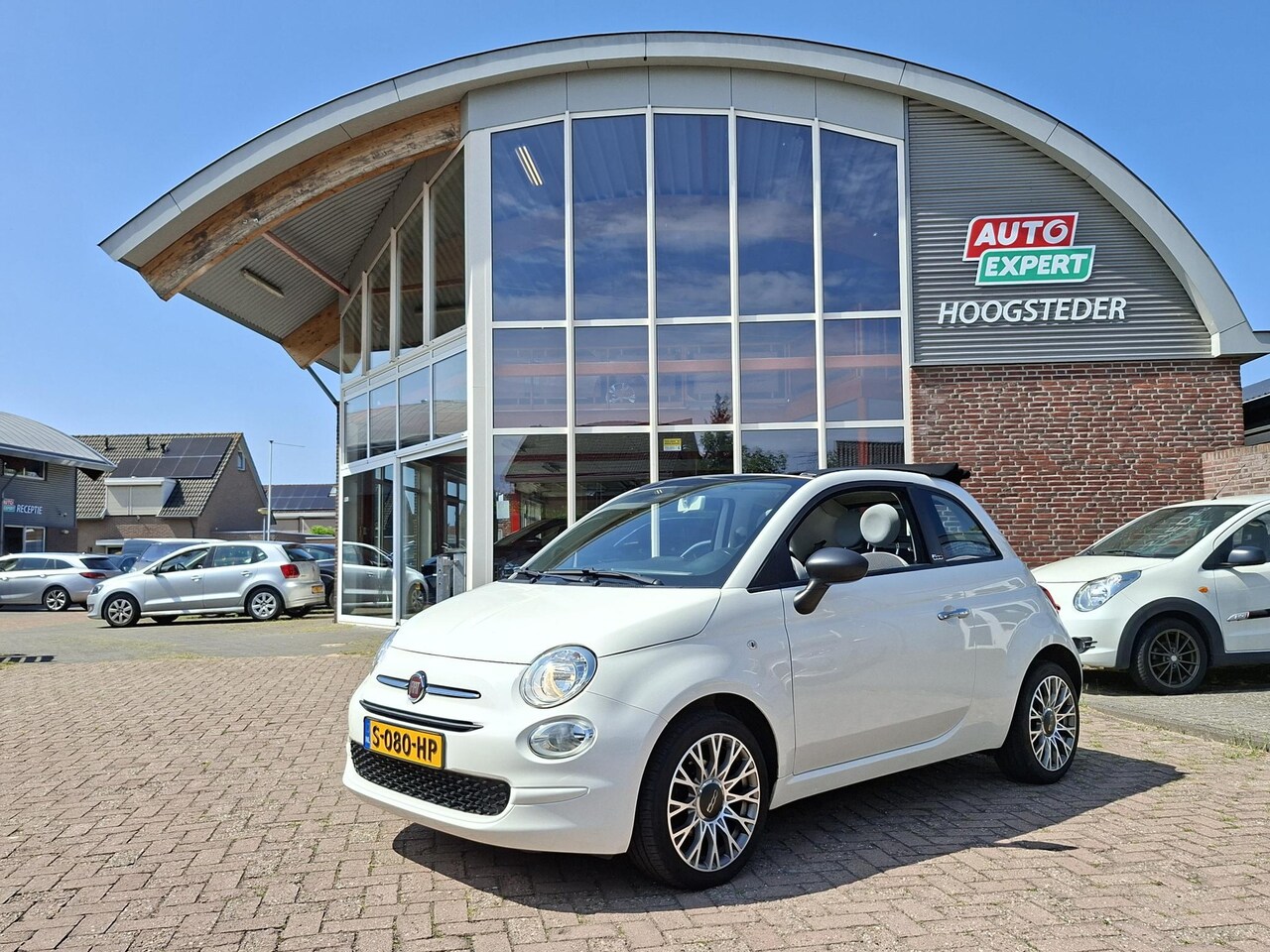 Fiat 500 C - 1.2 Lounge Airco|Bluetooth|elektr. ramen - AutoWereld.nl