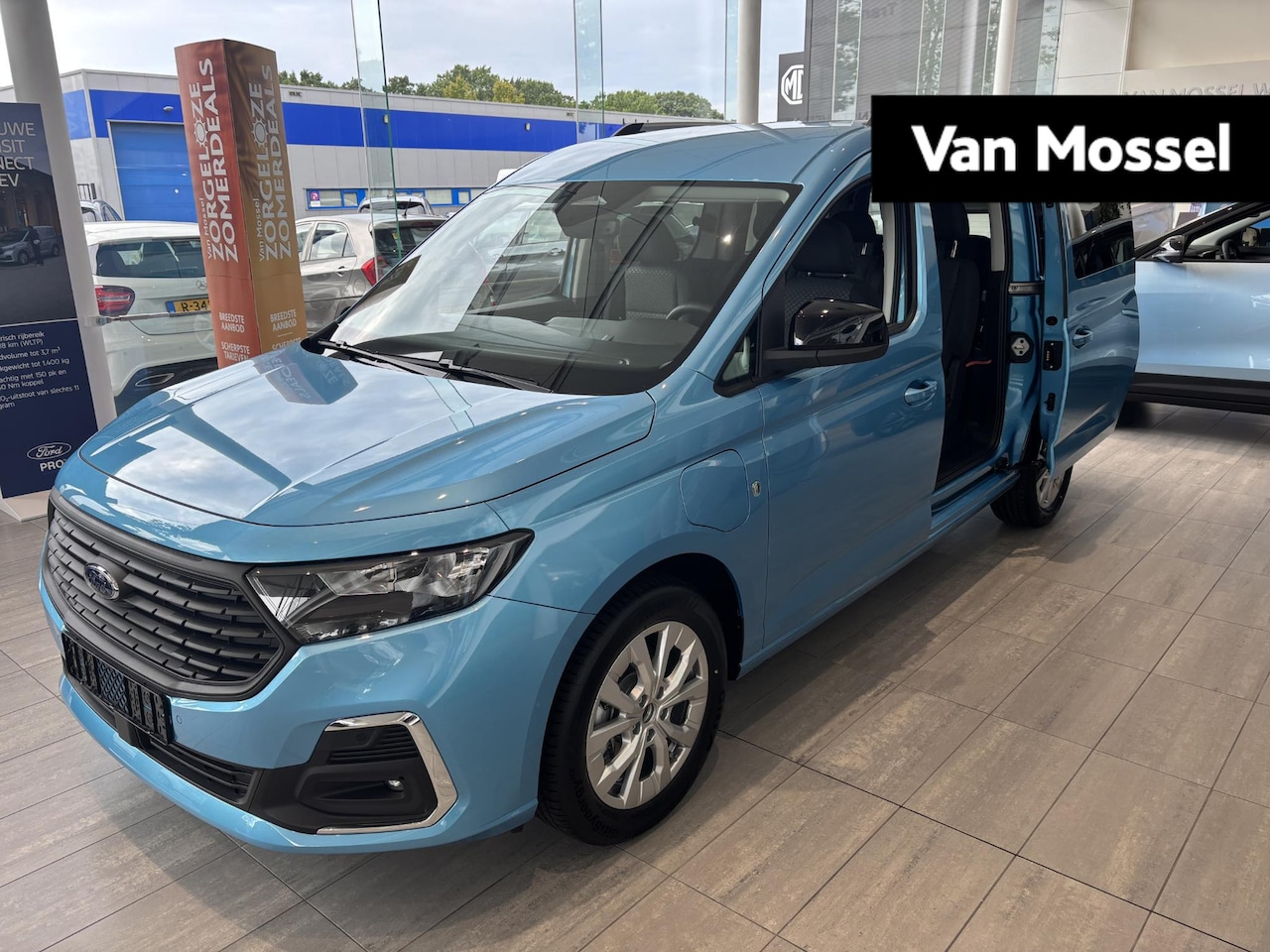 Ford Tourneo Connect - 1.5 EcoBoost PHEV L2 Limited | 7 Persoons | Adaptive Cruise control | BLIS | Stoel/Stuur e - AutoWereld.nl