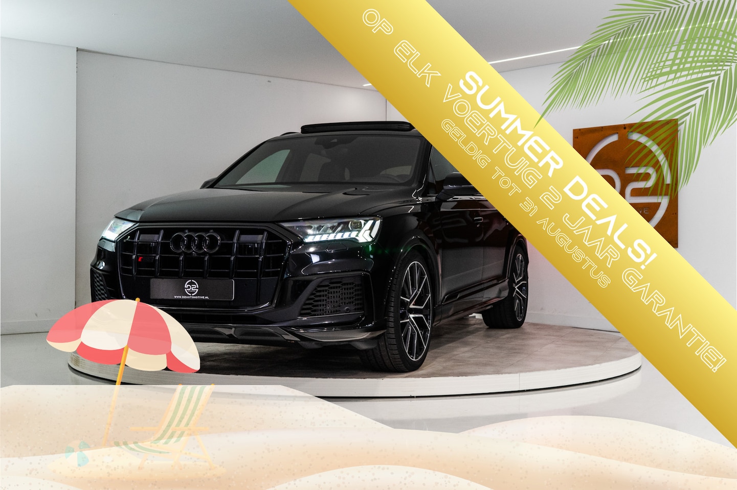 Audi Q7 SQ7 - 4.0 TFSI S quattro 7p. 508PK | Pano | B&O | Carbon | ACC | Dodehoek | VOL! 12 MND Garantie - AutoWereld.nl