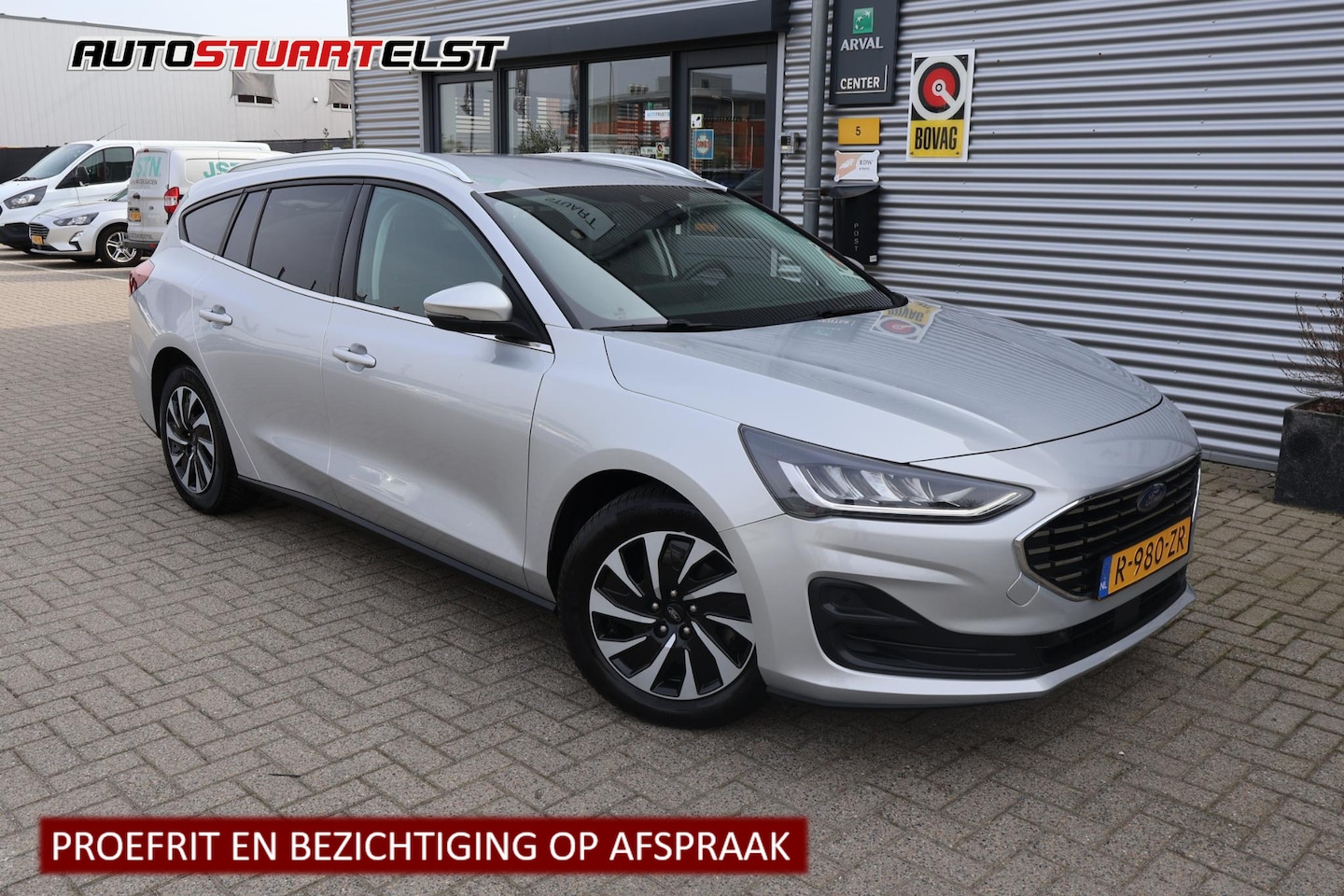 Ford Focus Wagon - 1.0 Hybrid Titanium X 1e Eigenaar | Volledig Onderh | NL-Auto | BTW | Elek Trekhaak | Wint - AutoWereld.nl