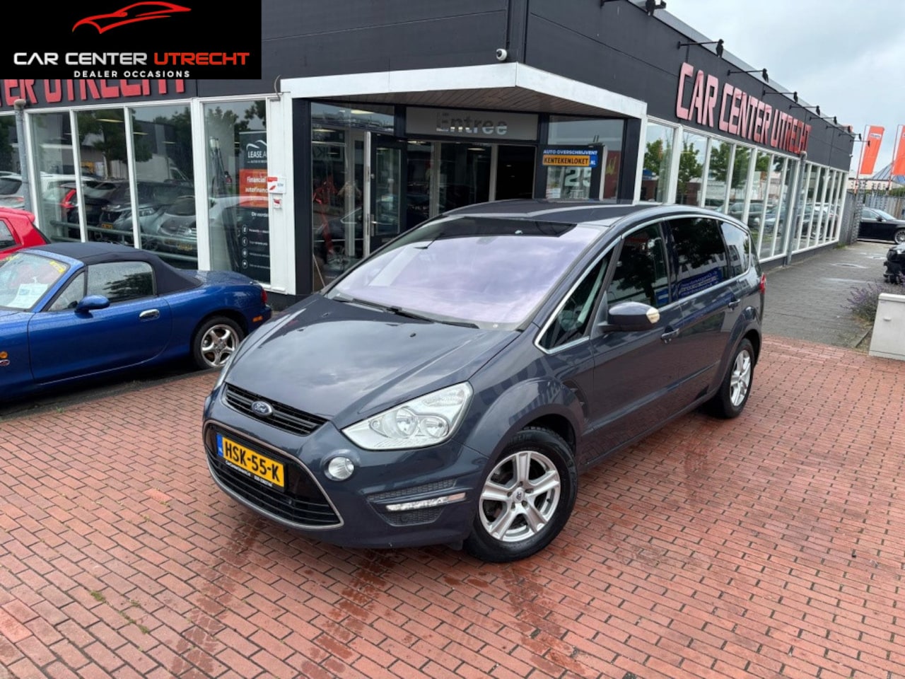 Ford S-Max - 1.6 EcoBoost Titanium | trekhaak | leder | navi | airco | - AutoWereld.nl