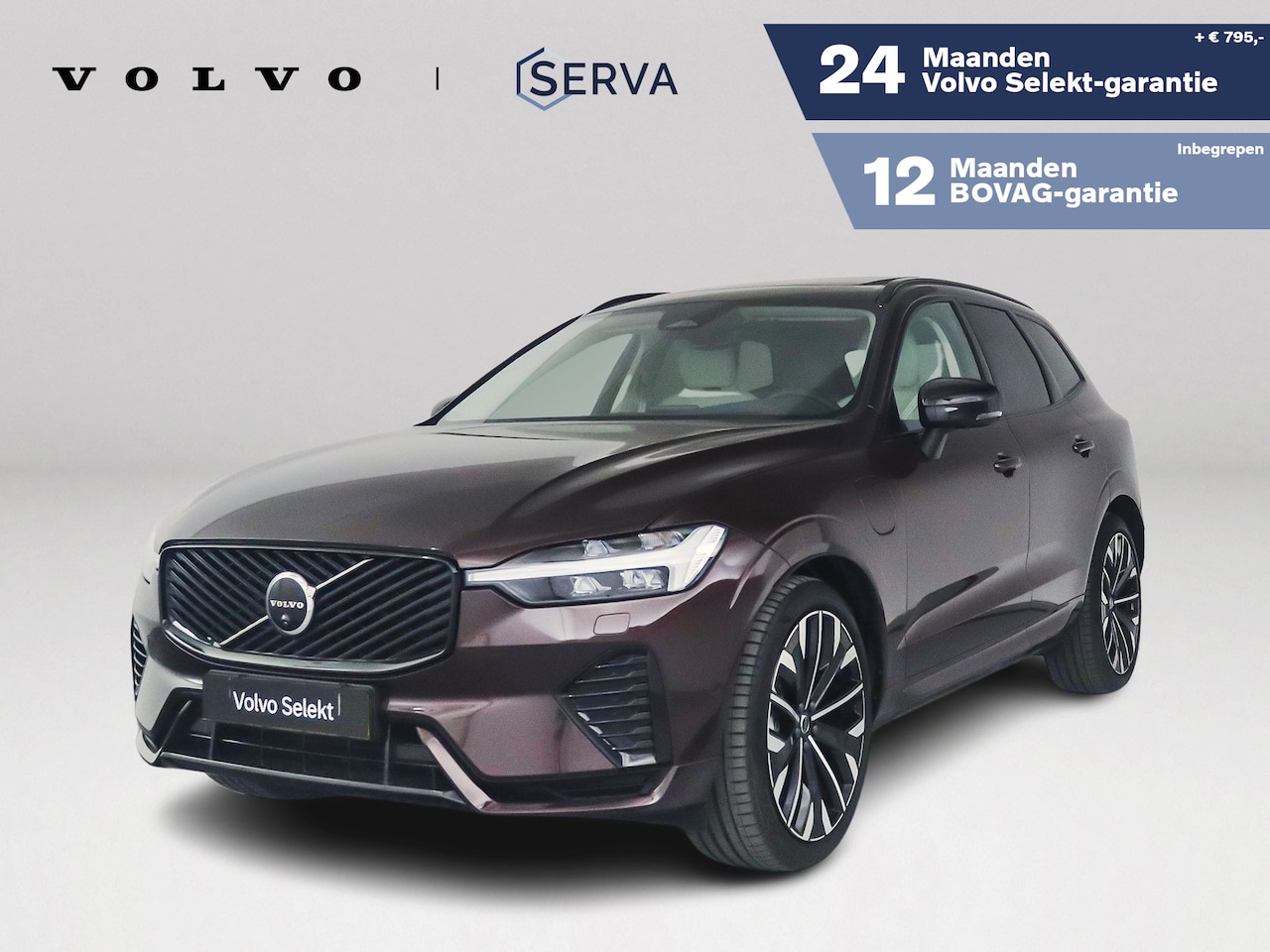 Volvo XC60 - T8 Plug-in hybrid AWD Ultra Dark | Panoramadak | 360° camera | Luchtvering | Harman Kardon - AutoWereld.nl