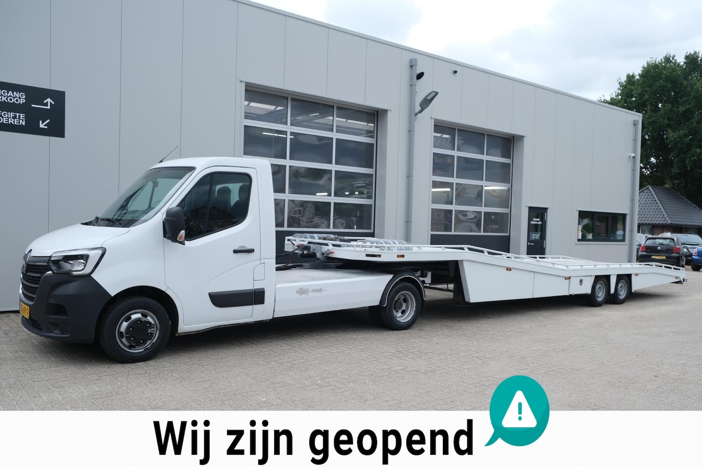 Renault Master - T35 2.3 dCi 165 L3 DL Energy - Oprijwagen, Autotransporter. - AutoWereld.nl
