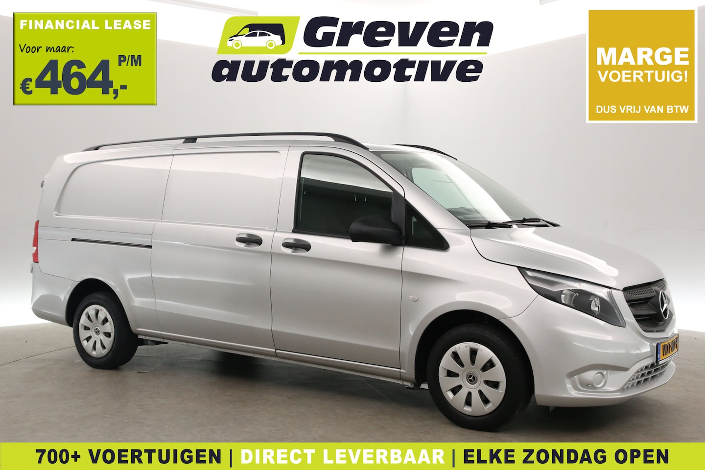 Mercedes-Benz Vito - 114 CDI Extra Lang | Marge | Automaat | Airco | Cruise | Trekhaak | Navigatie - AutoWereld.nl
