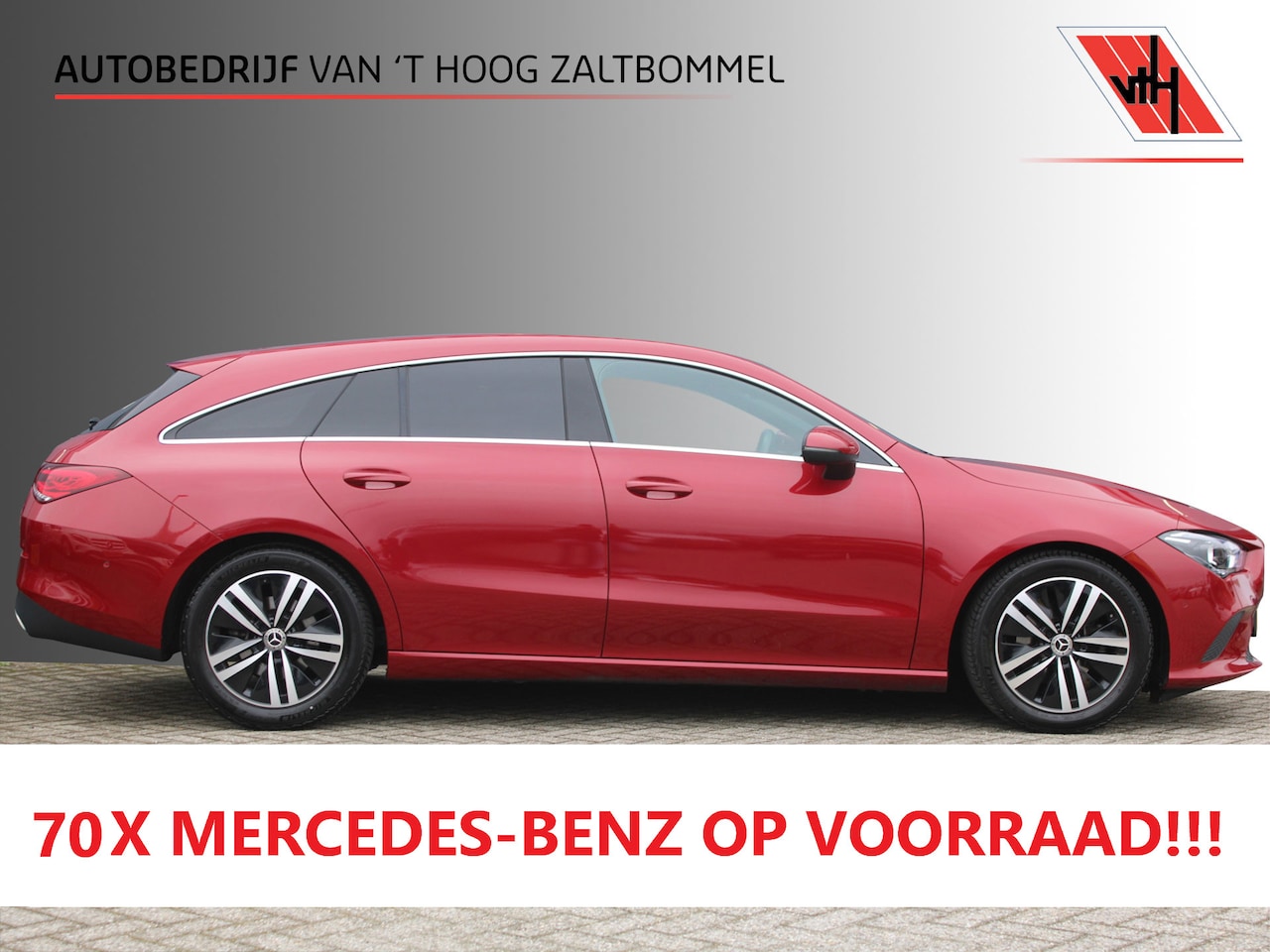Mercedes-Benz CLA-klasse Shooting Brake - 180 AUT7 Luxury Line LEDER WIDESCREEN SFEER CAMERA NAVI <<36.692KM>> - AutoWereld.nl