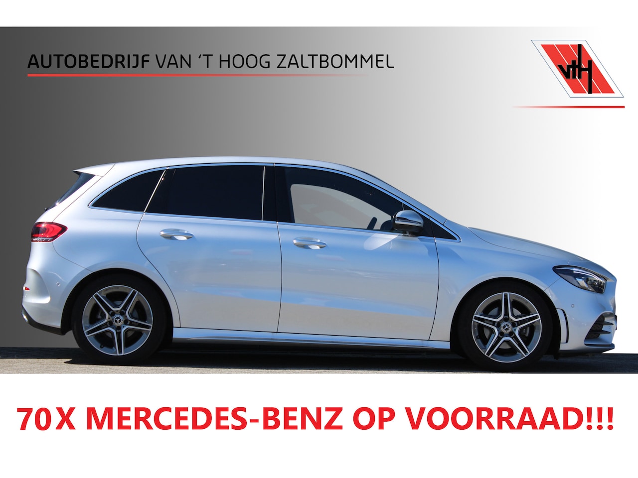 Mercedes-Benz B-klasse - 180 AUT7 AMG LINE SFEER KEY-LESS GO CARPLAY <<43.554KM>> - AutoWereld.nl