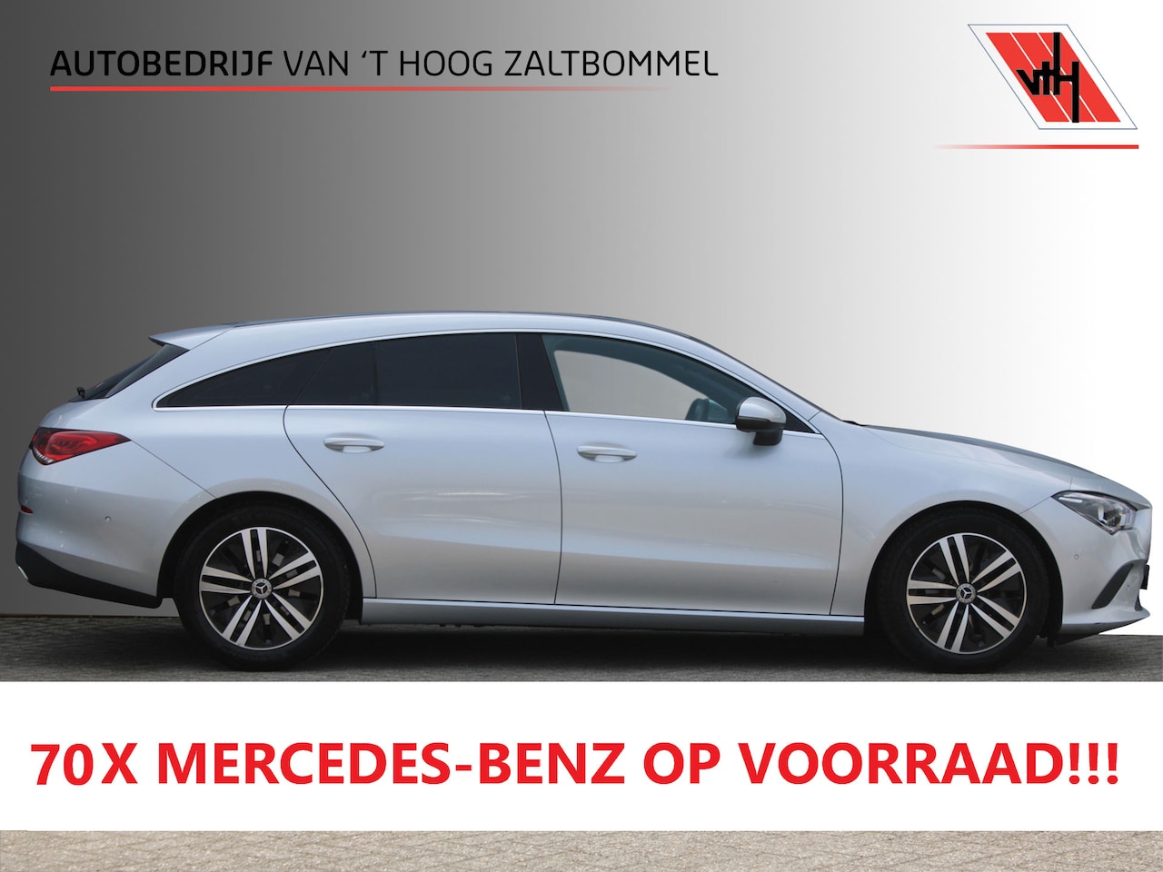 Mercedes-Benz CLA-klasse Shooting Brake - 180 AUT7 Luxury Line LEDER SFEER CARPLAY TREKHAAK - AutoWereld.nl