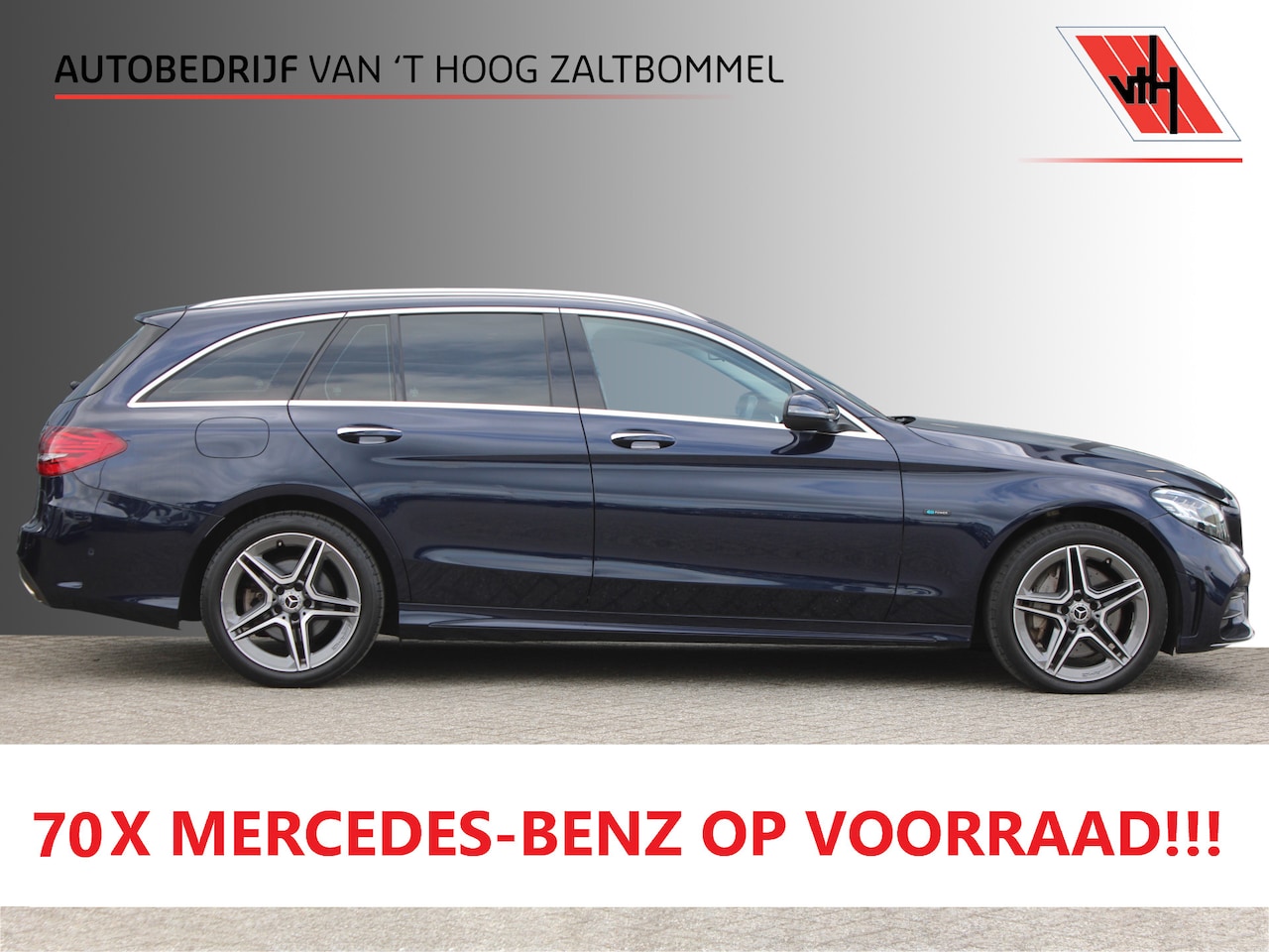 Mercedes-Benz C-klasse Estate - 300e AUT9 AMG Line KEY-LESS GO COMAND CARPLAY - AutoWereld.nl