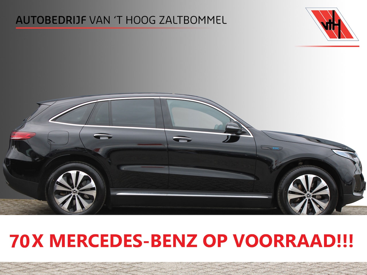 Mercedes-Benz EQC - 400 4MATIC 80 kWh (SOH 97,21%) LEDER KEY-LESS GO CARPLAY - AutoWereld.nl