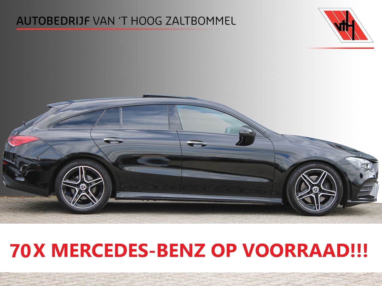 Mercedes-Benz CLA-klasse Shooting Brake - 200 AUT7 AMG LINE NIGHT PANORAMADAK SFEER CARPLAY KEY-LESS GO MULTIBEAM - AutoWereld.nl