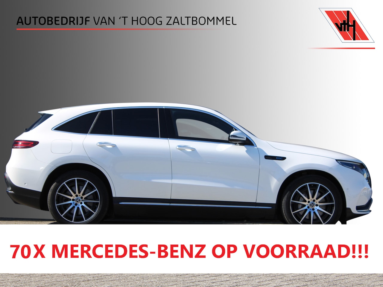 Mercedes-Benz EQC - 400 4MATIC 80kWh (SOH 96,71%) Business Solution AMG LINE 20'' - AutoWereld.nl