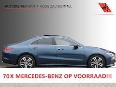 Mercedes-Benz CLA-Klasse - 180 AUT7 Luxury Line PANORAMADAK LEDER MEMORY KEY-LESS GO MULTIBEAM SFEER NL AUTO