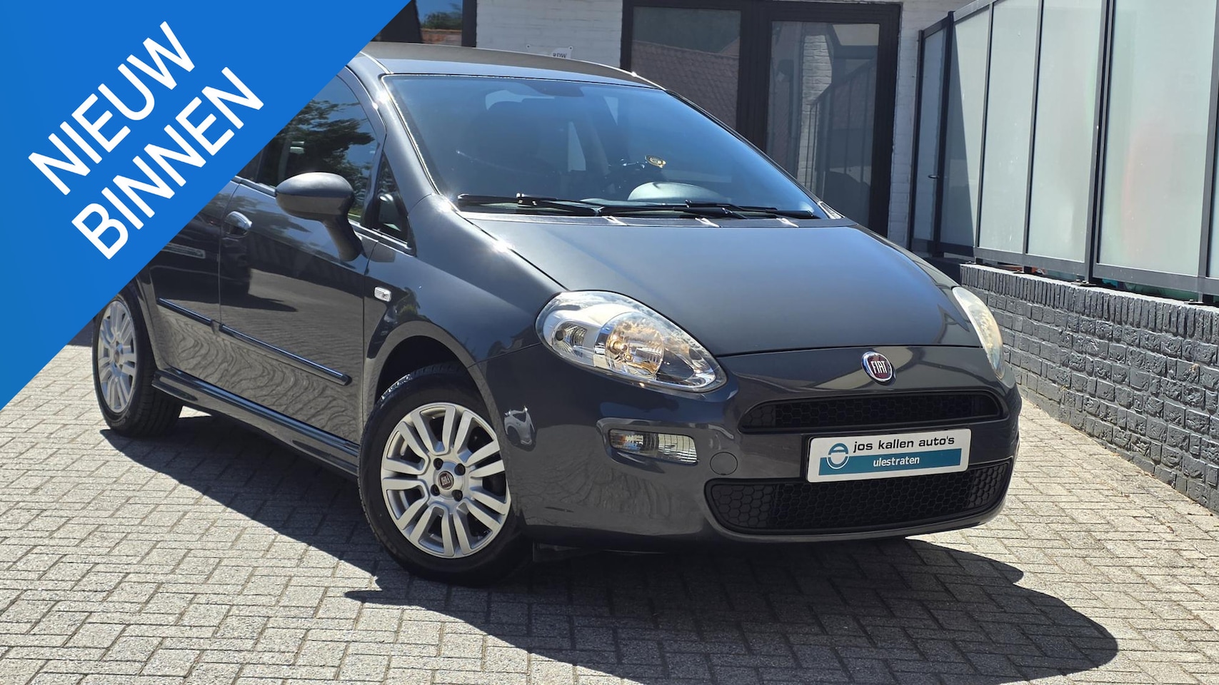 Fiat Punto Evo - 0.9 TwinAir Pop Tomtom Navi, Airco, Trekhaak, Lichtmetaal, All Weather - AutoWereld.nl