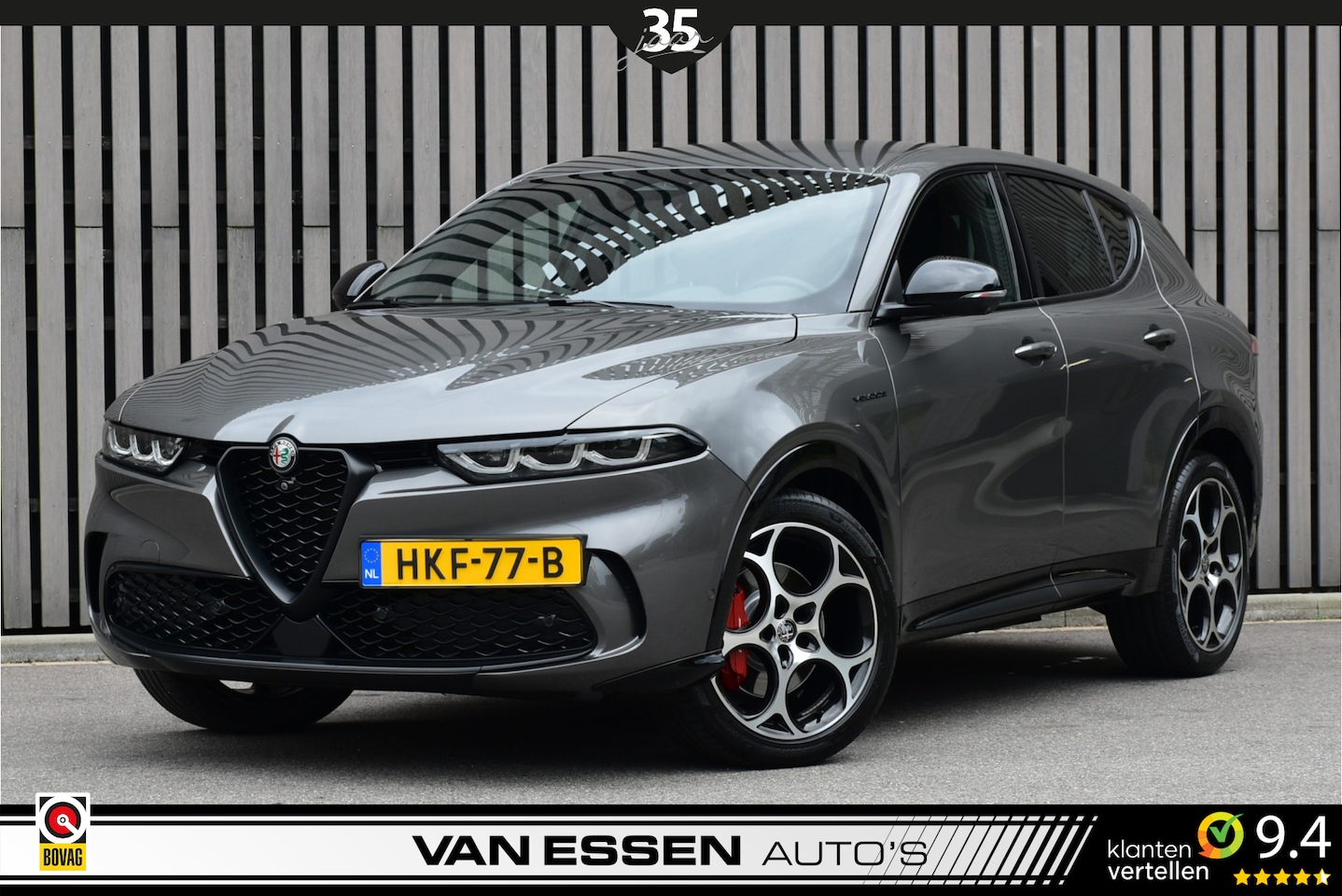 Alfa Romeo Tonale - 1.5T Hybrid Sprint Navi Leder 360-Camera ACC Sfeerlicht Stoel/Stuurverw. NL-AUTO!!! - AutoWereld.nl