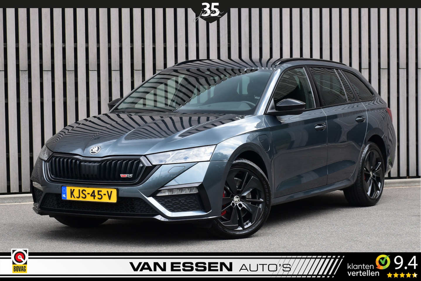 Skoda Octavia Combi - 1.4 TSI RS iV PHEV Business Virtual-Display Matrix-Led Stoelverw. Head-Up Nette Auto! - AutoWereld.nl