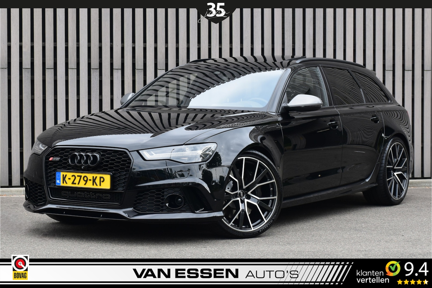 Audi A6 Avant - 4.0 TFSI RS 6 Quattro Performance Pro Line Plus Pano Massage Stoelventilatie B&O Matrix-Le - AutoWereld.nl