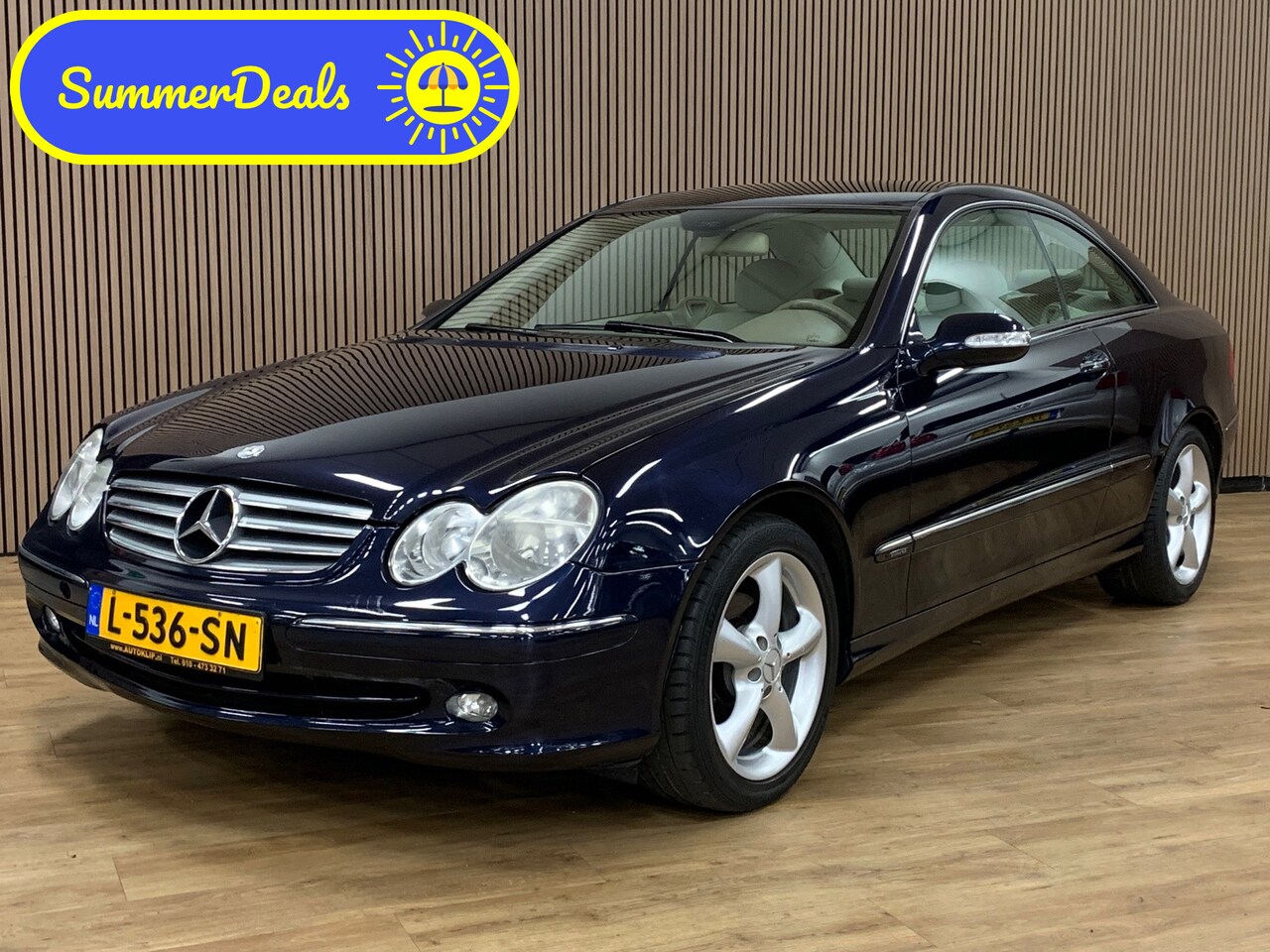 Mercedes-Benz CLK-klasse Coupé - MERCEDES CLK200 KOMP |Climate Control| - AutoWereld.nl