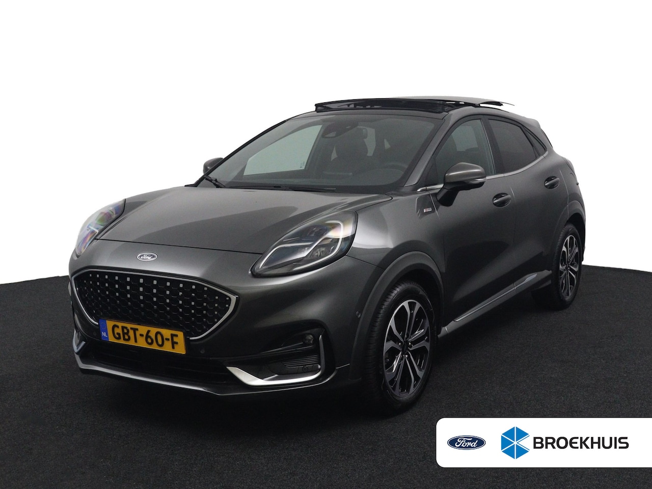 Ford Puma - 1.0 EcoBoost Hybrid ST-Line Vignale | Panoramadak | Leder | Adaptive Cruise | BLIS | B&O A - AutoWereld.nl