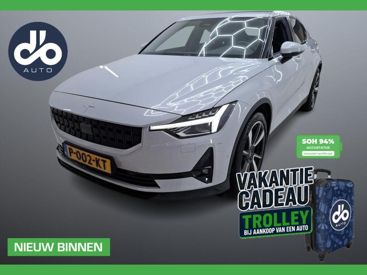 Polestar 2 - Long Range Dual Motor Launch Edition 78kWh SOH 94% PANO I 4WD I - AutoWereld.nl