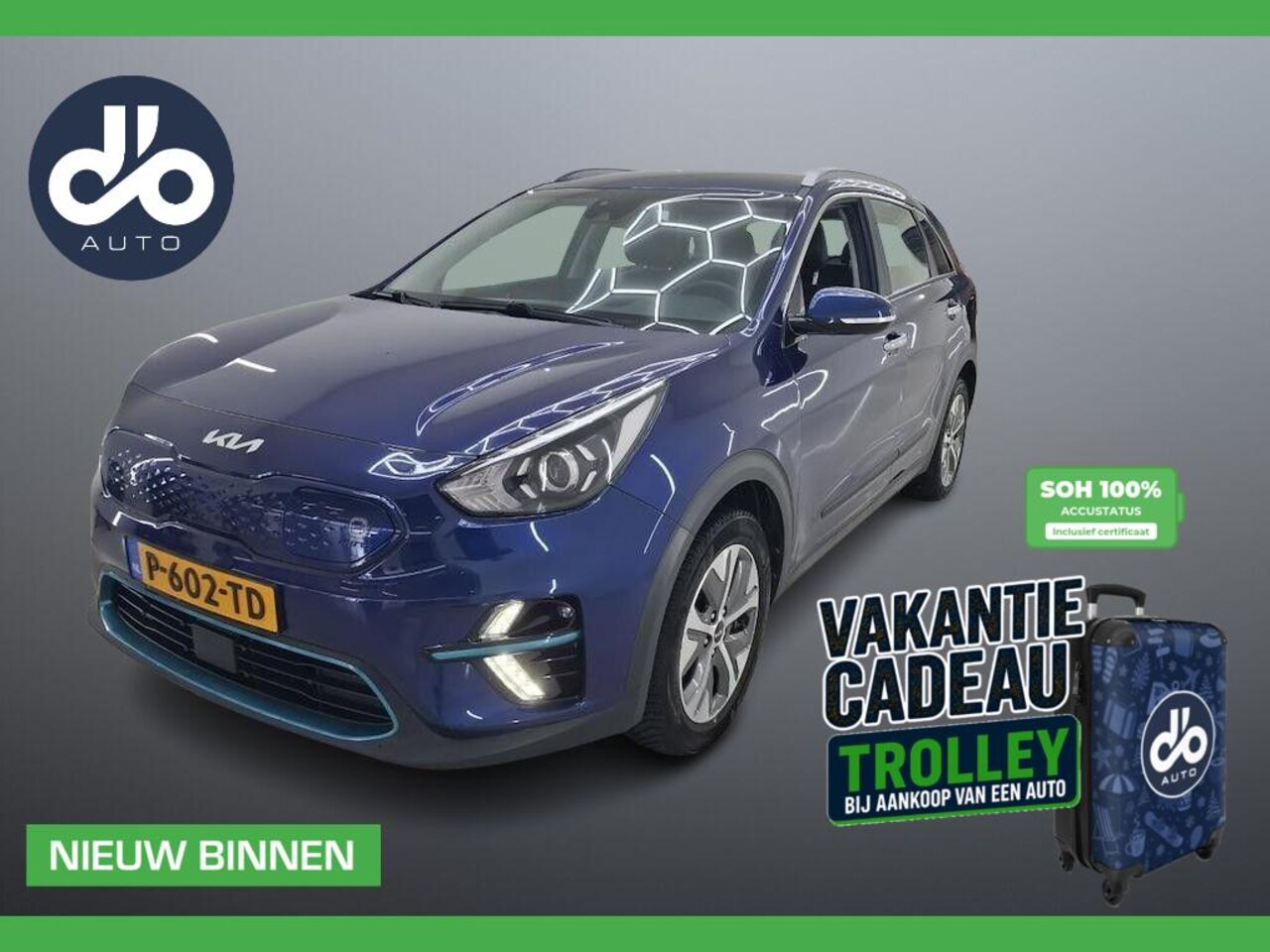Kia e-Niro - DynamicLine 64 kWh SOH 100% I ORG.NL + NAP + DEALER O.H. - AutoWereld.nl