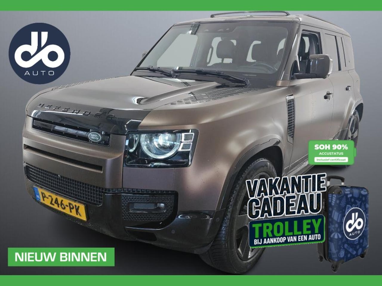 Land Rover Defender 110 - 2.0 P400e XS Edition SOH 90% I PANO DAK I ELEC. TREKHAAK I 22" LMV I DEALER O.H - AutoWereld.nl