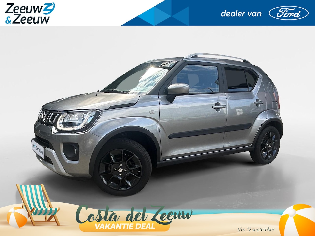 Suzuki Ignis - 1.2 Smart Hybrid Select | Apple/Android Carplay | Lage Kilometerstand | Airco | Lichtmetal - AutoWereld.nl