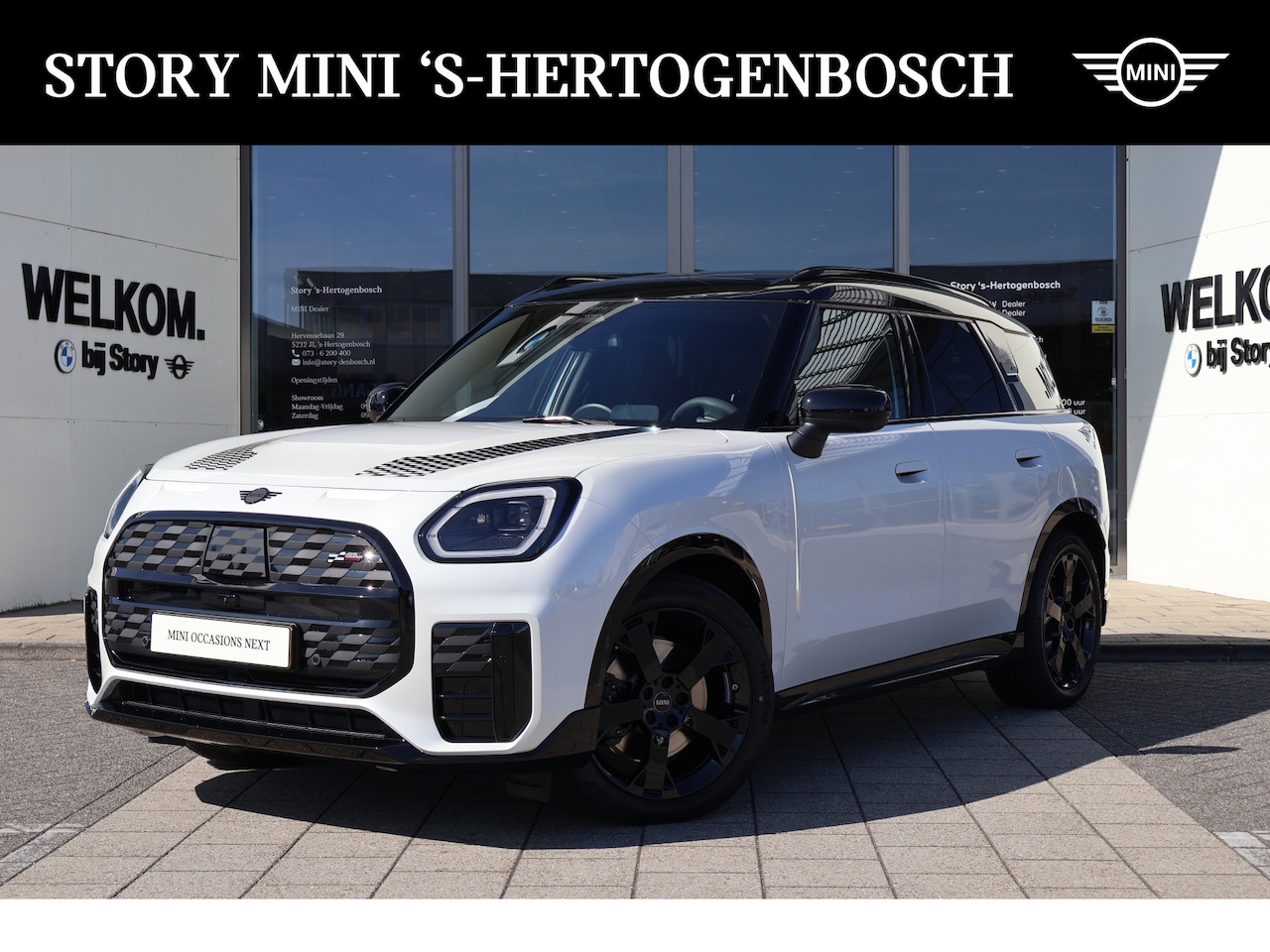 MINI Countryman - SE ALL4 Automaat / John Cooper Works / Pakket L / 19" JCW Runway Spoke black - AutoWereld.nl