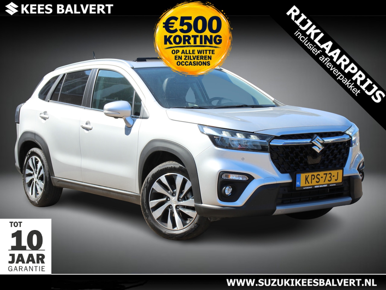 Suzuki S-Cross - 1.5 Style Hybrid Automaat | Opendak | 360 camera | 10 jaar Garantie | - AutoWereld.nl