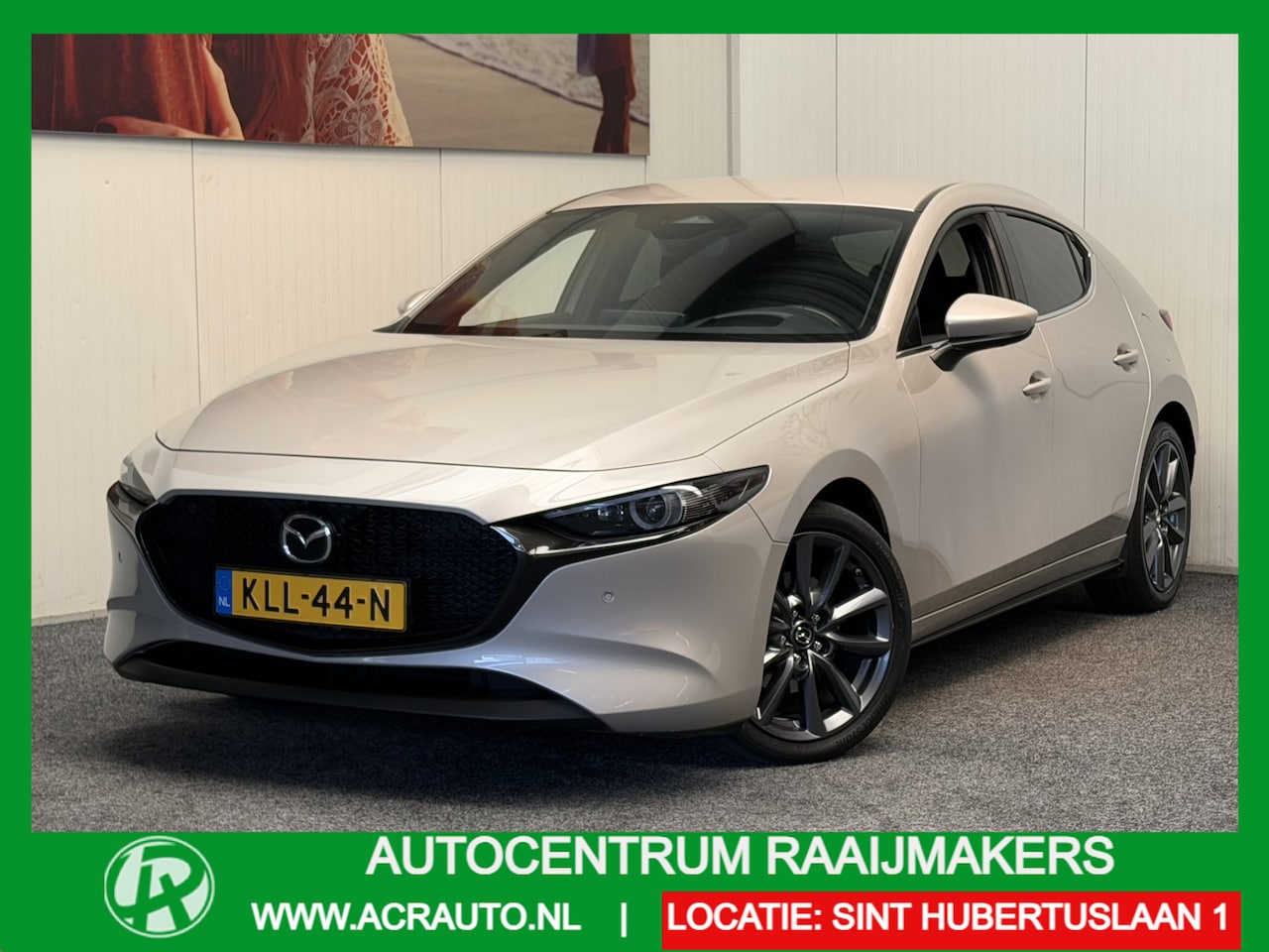 Mazda 3 - 2.0 e-SKYACTIV-G M HYBRID 122 EXCLUSIVE-LINE NAVIGATIE 360 CAMERA ADAPTIVE CRUISE CONTROL - AutoWereld.nl