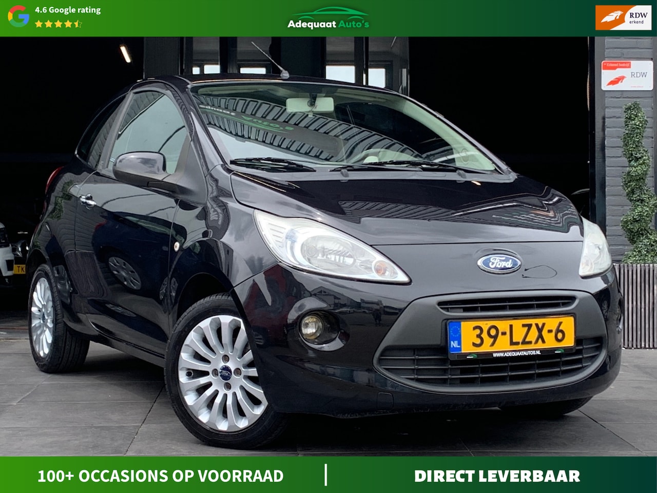 Ford Ka - 1.2 Titanium X|1e eig|NAP|Airco|El.Ramen|Stoelvw|APK - AutoWereld.nl