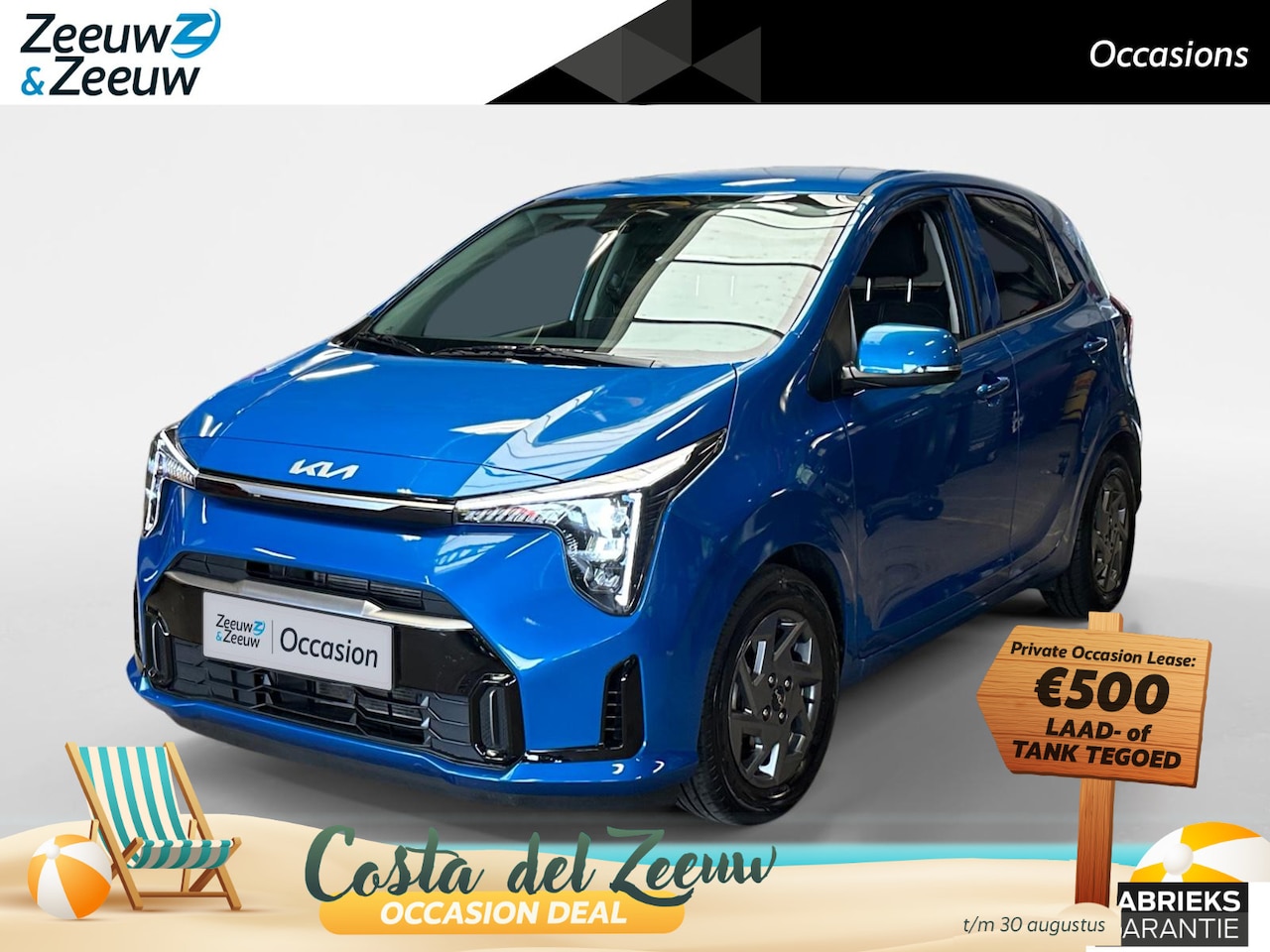 Kia Picanto - 1.0 DPI DynamicPlusLine 1e Eigenaar | Navi | Cruise Control Adaptief | Carplay & Android A - AutoWereld.nl