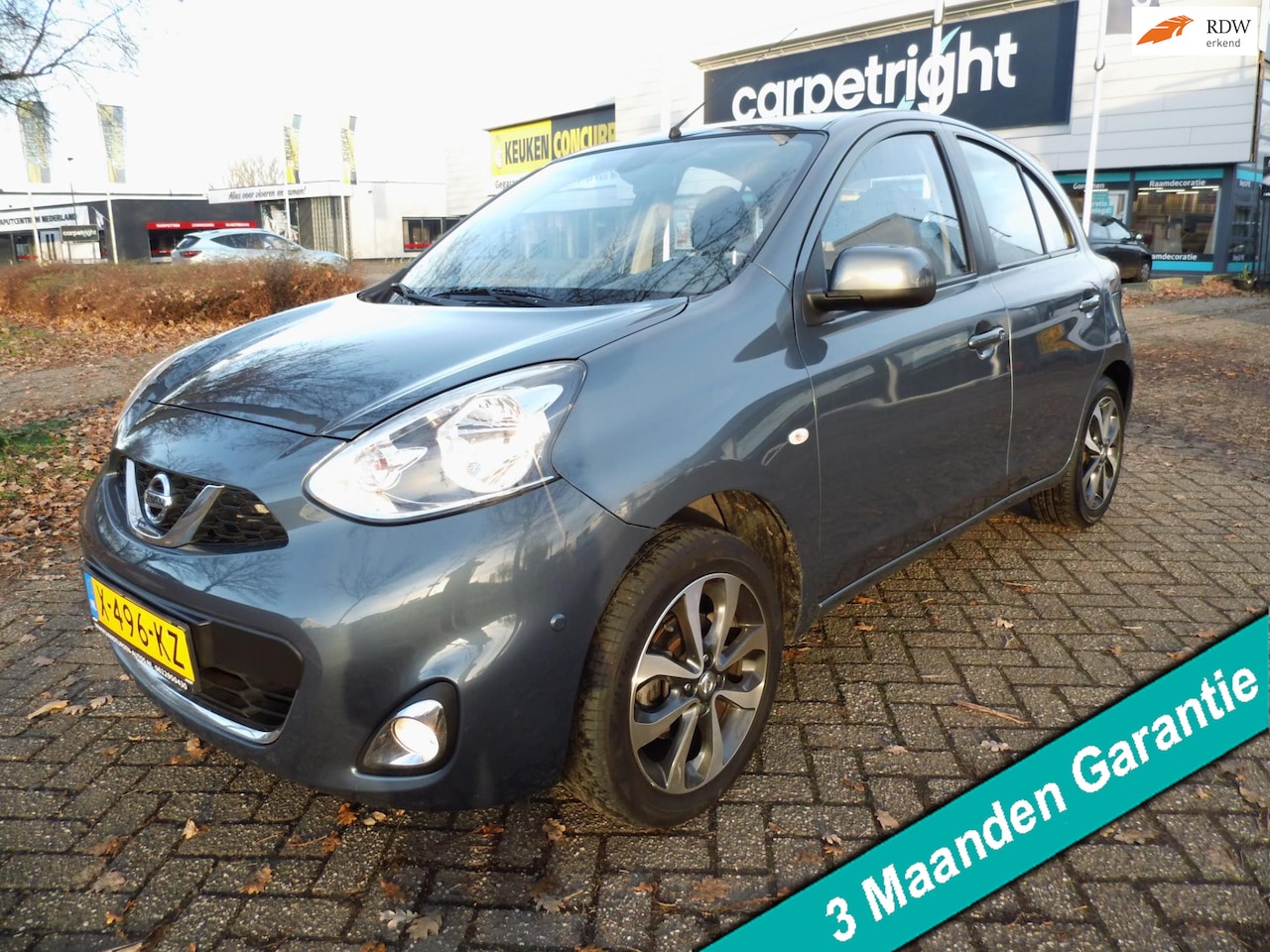 Nissan Micra - 1.2 Tekna AIRCO,NAVI,PANODAK,UNIEK - AutoWereld.nl