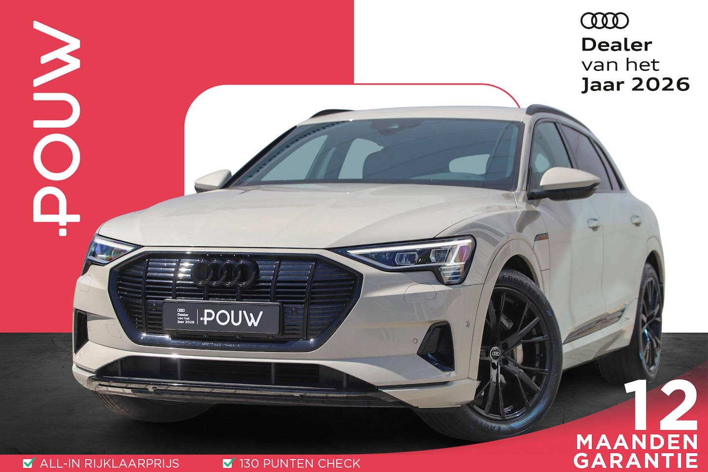 Audi e-tron - 55 408pk quattro Business edition 95 kWh | Achteruitrijcamera | Trekhaak | Stoelverwarming - AutoWereld.nl