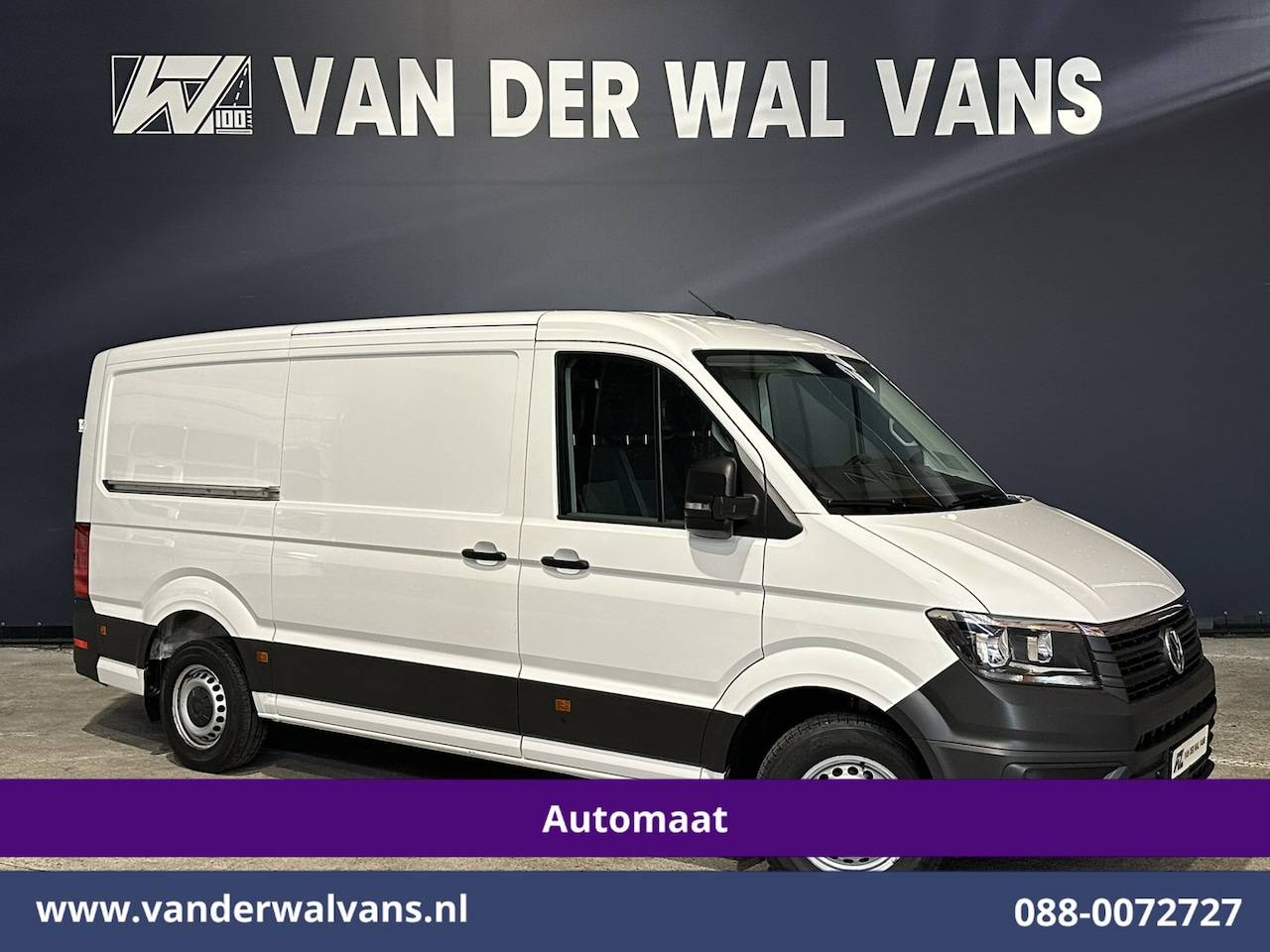 Volkswagen Crafter - 2.0 TDI 141pk Automaat L3H2 L2H1 Euro6 Airco | Camera | Apple Carplay | 3000kg Trekhaak | - AutoWereld.nl