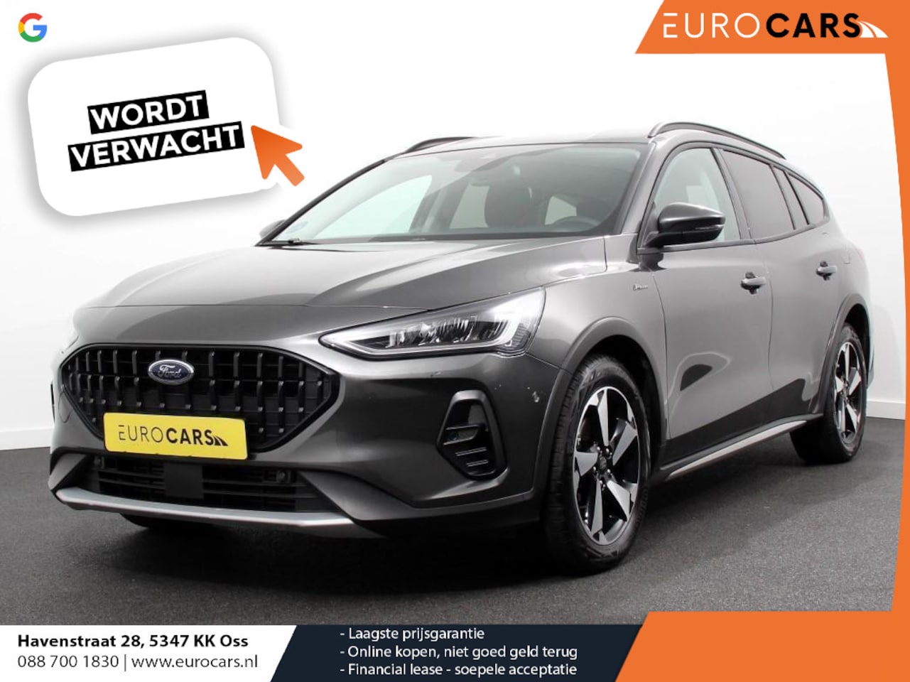 Ford Focus Wagon - 1.0 EcoBoost 155pk Automaat Active X Navigatie Climate Control Camera Parkeer sensoren B&O - AutoWereld.nl