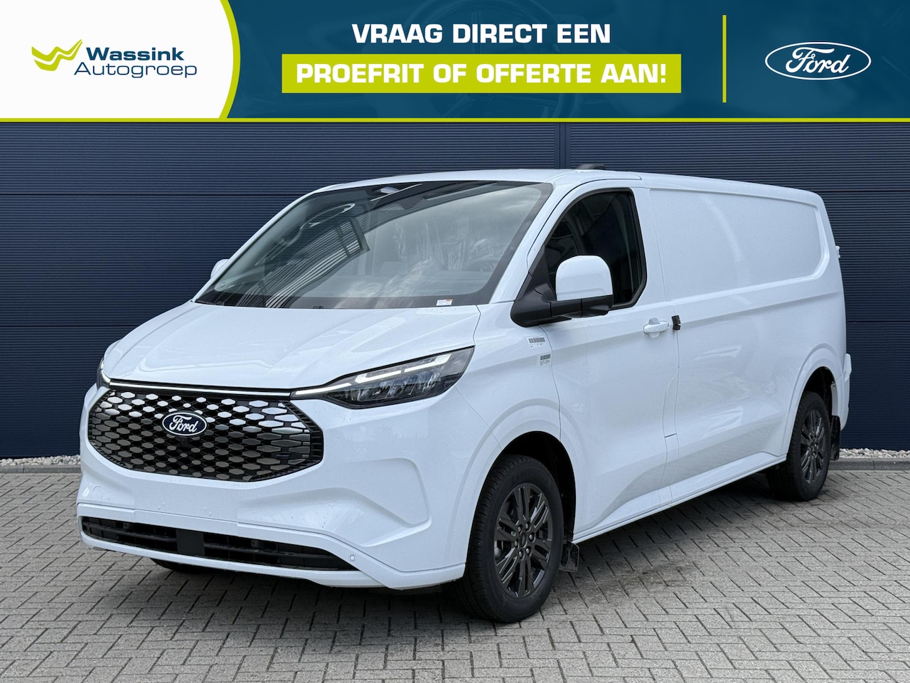 Ford E-Transit Cust. - 340 L2H1 Limited 71 kWh 218 pk | Driver Assitent Pack Ultimate | 17 Inch LM - AutoWereld.nl