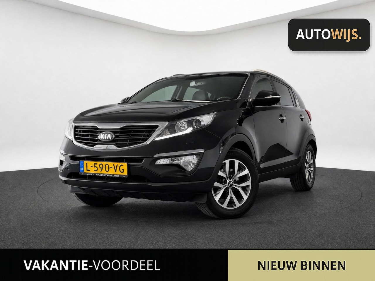 Kia Sportage - 2.0 DynamicPlusLine|AUT|NAVI|XENON|GOED ONDERHOUDEN - AutoWereld.nl