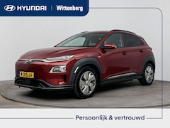 Hyundai Kona Electric - EV PREMIUM 64 kWh | 3- FASE | NAVI | CLIMA | ADAPT. CRUISE | CAMERA | HUD | LEDER | STUUR