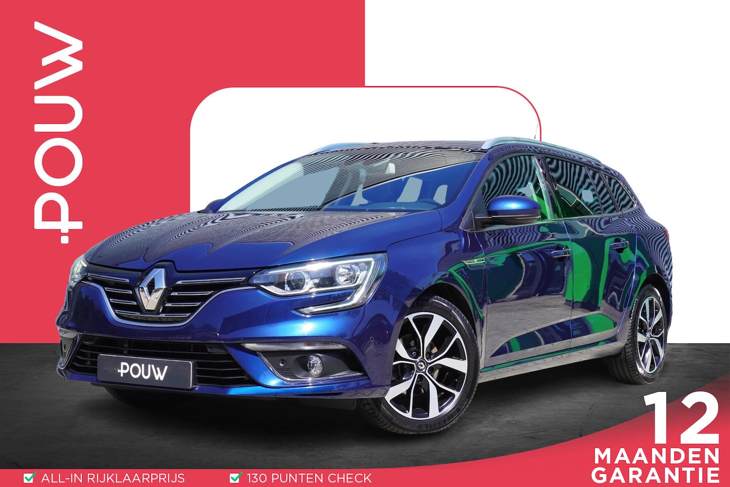 Renault Mégane Estate - 1.3 TCe 116pk Bose Trekhaak | 17 inch | Camera | DAB | Cruise control - AutoWereld.nl