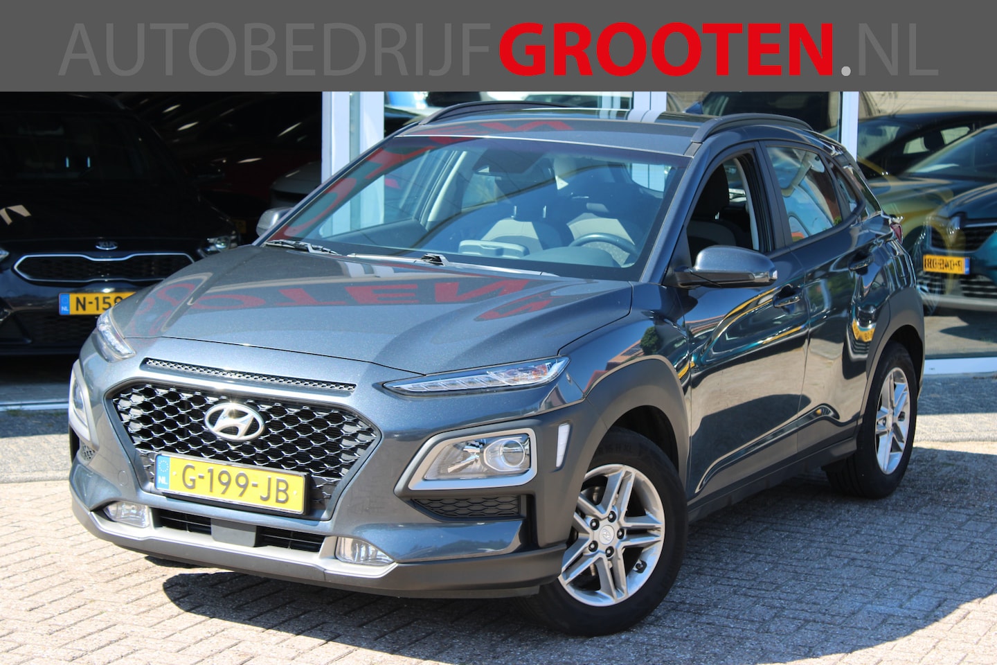 Hyundai Kona - 1.0 T-GDI Comfort//ECC//Camera//Trekhaak! - AutoWereld.nl