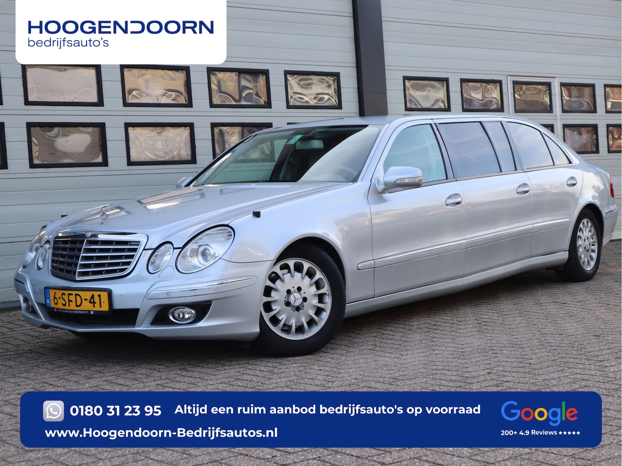 Mercedes-Benz E-klasse - E350 Extended - Limousine - Binz - 8 Persoons - Volgauto - AutoWereld.nl