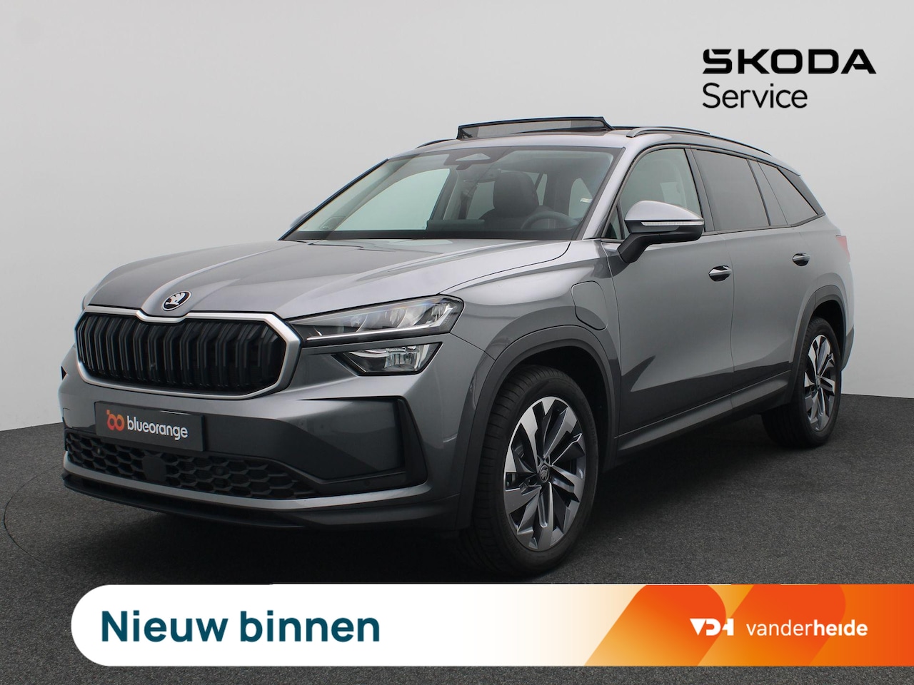 Skoda Kodiaq - 1.5 TSI PHEV Business Edition Plus 204PK DSG Pano-Schuifdak, Trekhaak, Keyless, Matrix-Led - AutoWereld.nl