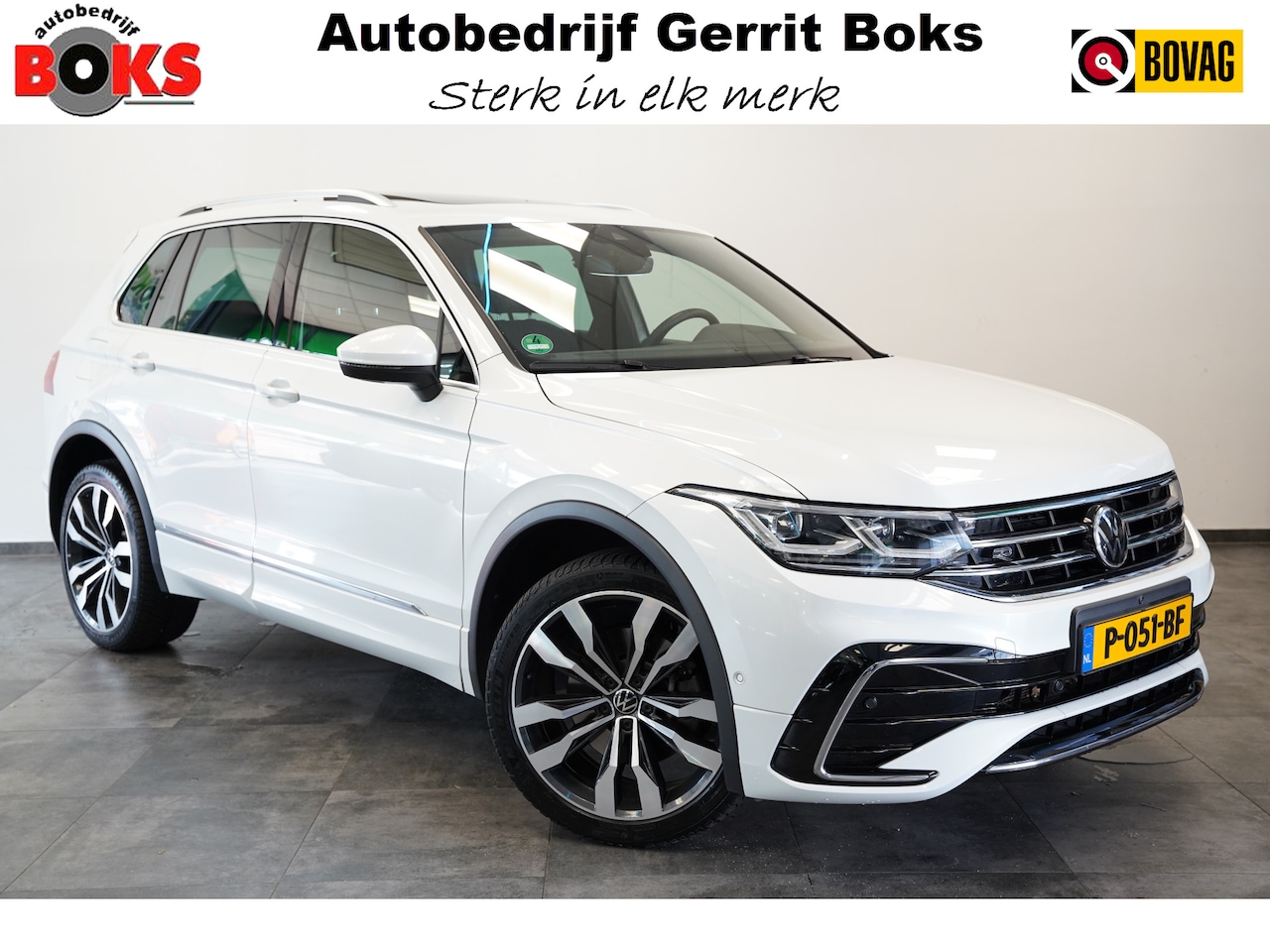 Volkswagen Tiguan - 1.4 TSI eHybrid R-Line Business+ IQ-Light Pano Elec Stoelen Leder - AutoWereld.nl