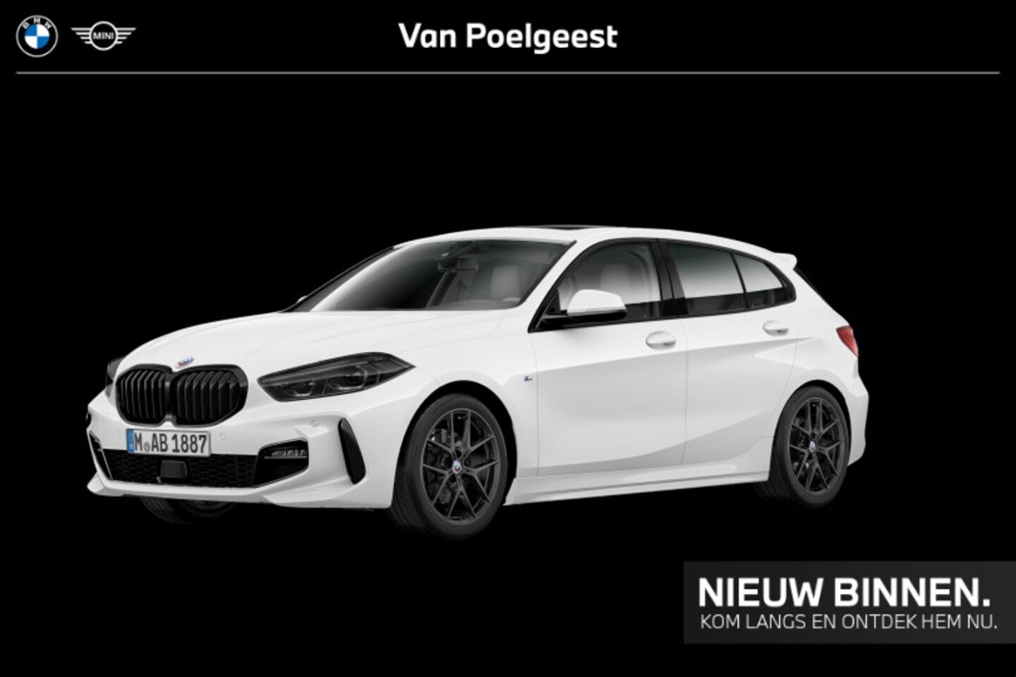 BMW 1-serie - 120i M-Sport Panorama Dak / Stuurwielrand Verwarming / Stoel Verwarming / Hi-Fi / Park Ass - AutoWereld.nl