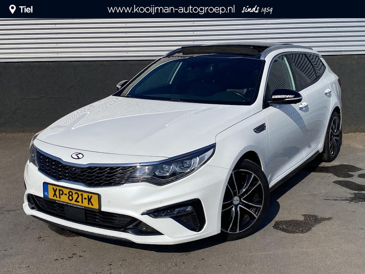 Kia Optima Sportswagon - 1.6 T-GDI GT-Line Schuif/kanteldak, Nieuw geleverd, 1e eign. Stoelkoeling- & verwarming, S - AutoWereld.nl