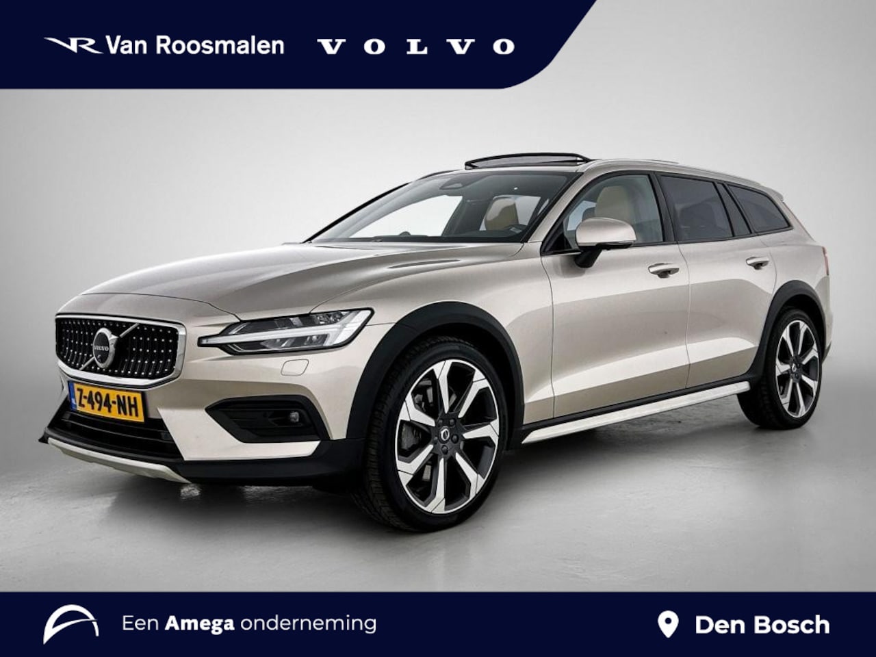 Volvo V60 Cross Country - 2.0 B5 AWD Ultimate | B&W Audio | Panorama dak | Leder | - AutoWereld.nl