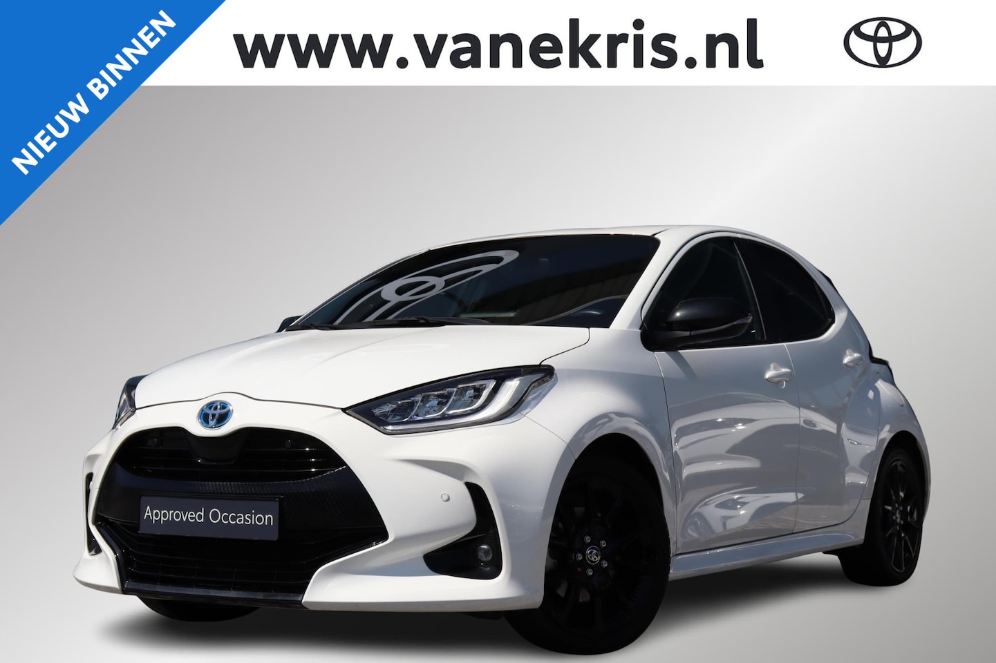 Toyota Yaris - 1.5 Hybrid Executive 1.5 Hybrid Executive, Halfleder, LM velgen, Stoelverwarming, Apple Carplay / Android Auto. - AutoWereld.nl