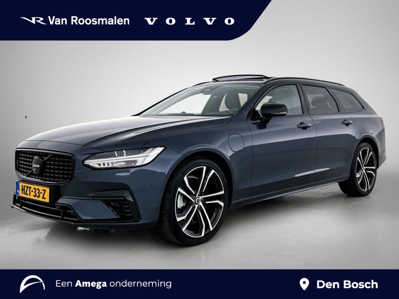 Volvo V90 - 2.0 T8 AWD Ultra Dark | Trekhaak | Bowers & Wilkins | Pano | - AutoWereld.nl