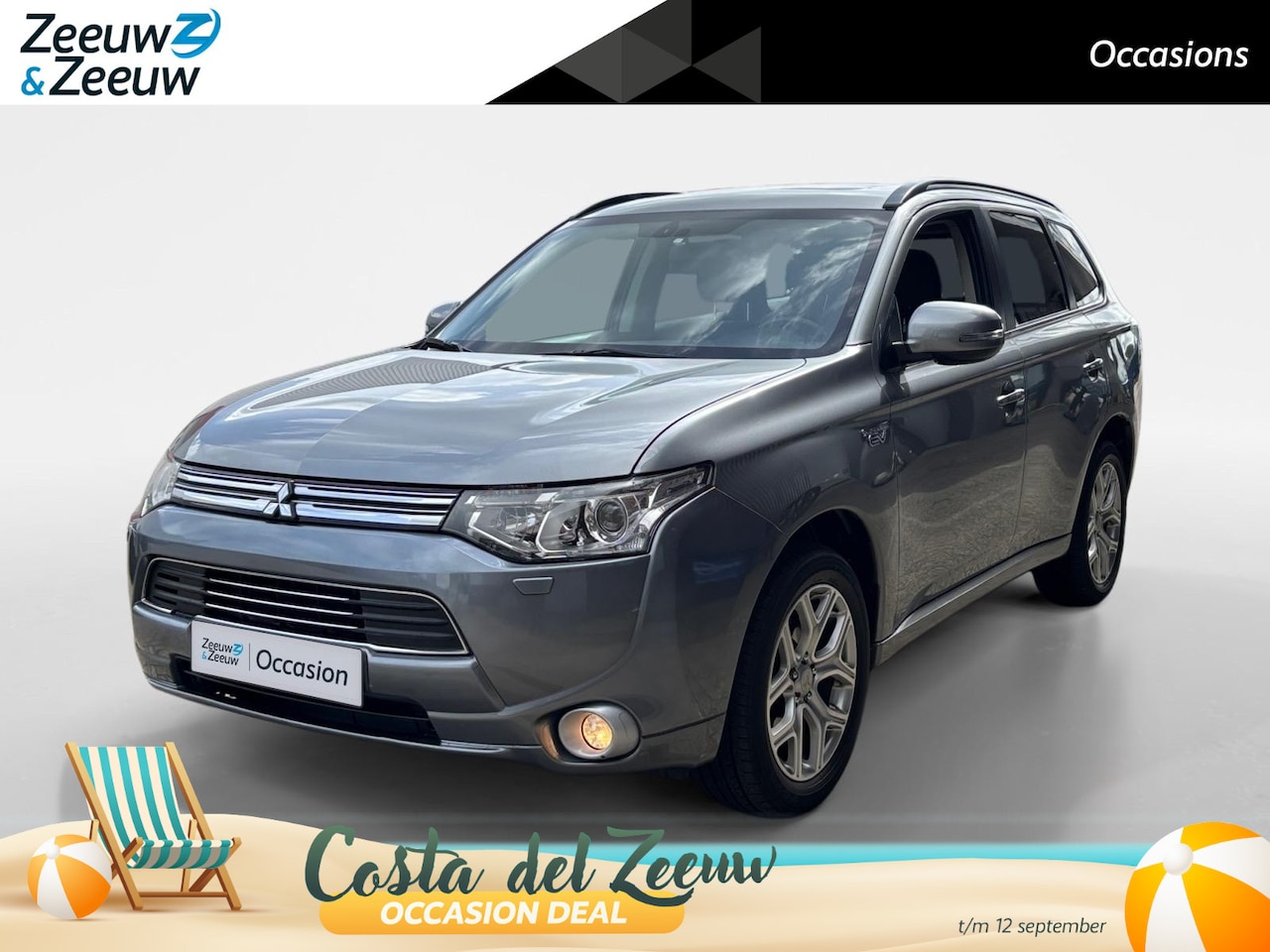 Mitsubishi Outlander - 2.0 PHEV Instyle+ | Stoelverwarming voor | Leder interieur | Achteruitrijcamera | Climate - AutoWereld.nl