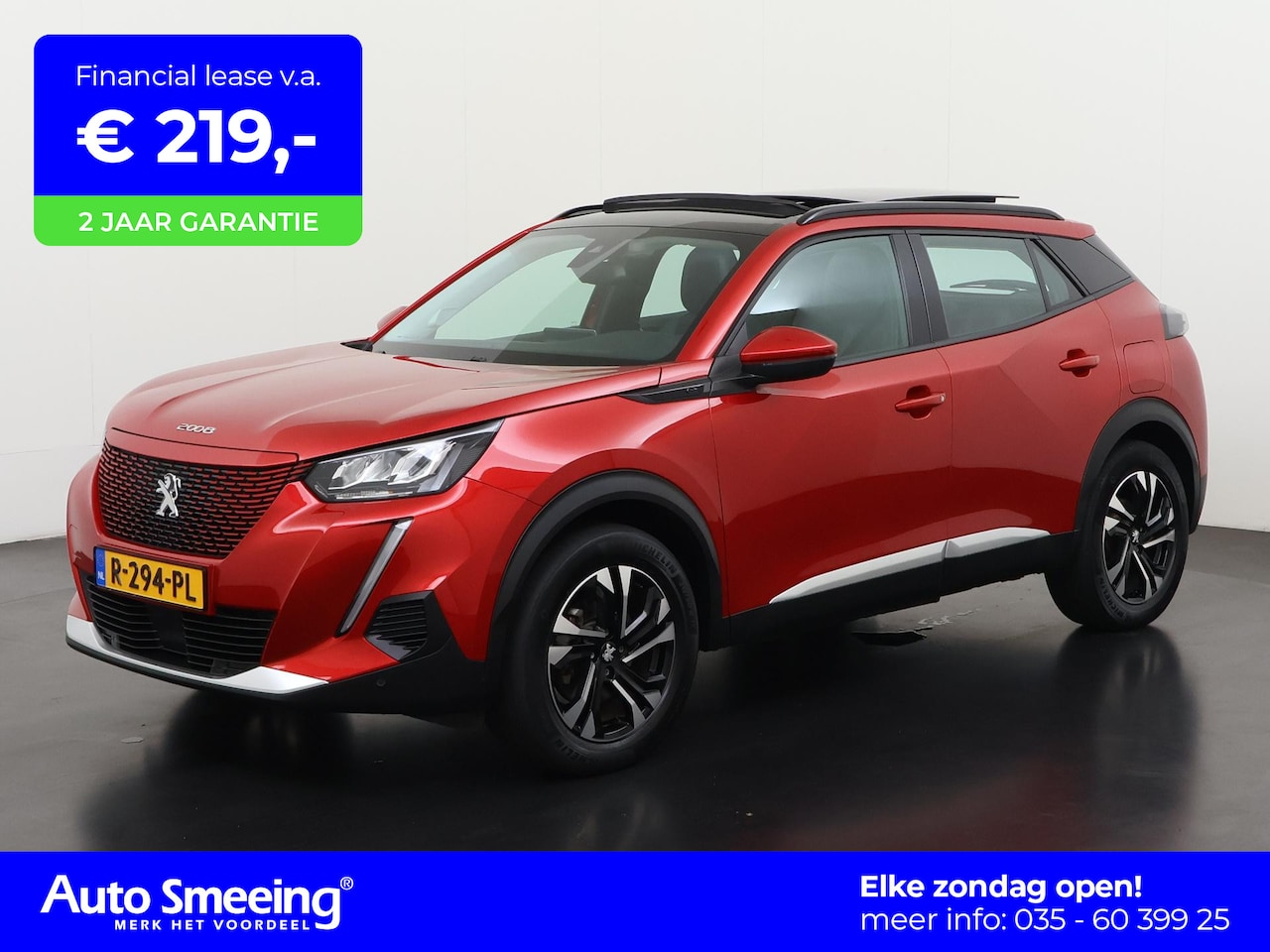 Peugeot e-2008 - EV Allure 50 kWh | SOH 92% | 3 Fase | Panoramadak | Zondag Open! - AutoWereld.nl